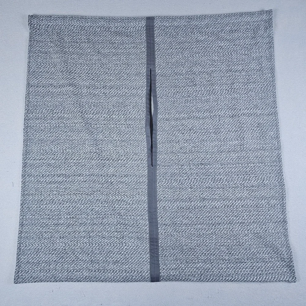 Lululemon Vinyasa Scarf Womens One Size Heather Gray Herringbone Snap Arm Holes